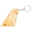 Vintage Travelling with Aircraft Designed Tail Key Chains For Cheap