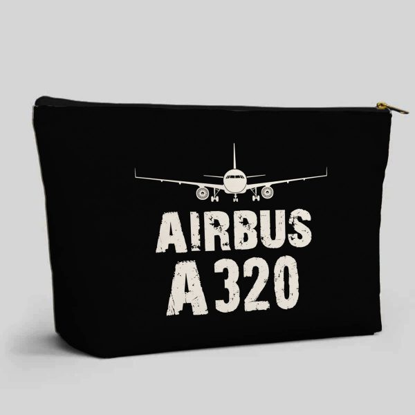 Airbus A320 & Plane Designed Zipper Pouch Discount