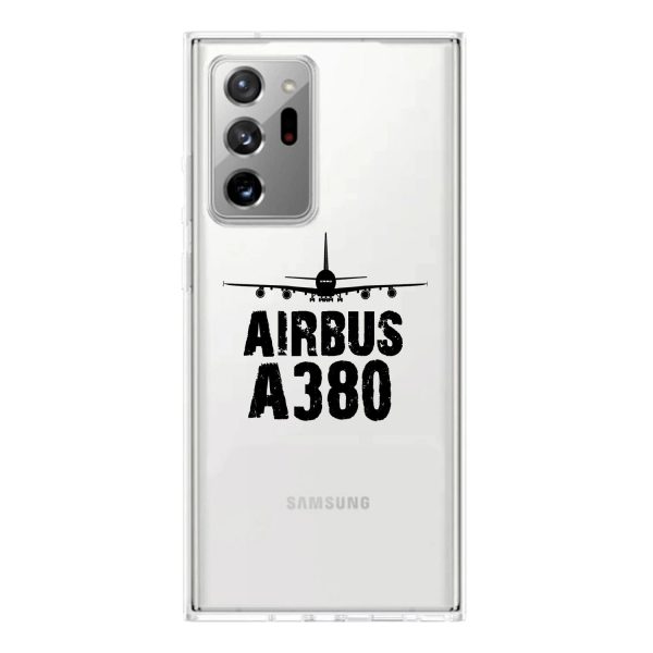 Airbus A380 & Plane Transparent Silicone Samsung A Cases Fashion