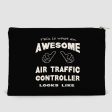 Air Traffic Controller Designed Zipper Pouch Online Hot Sale