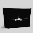 Airbus A320 Silhouette Designed Zipper Pouch Online Sale