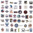 50 Pieces US Air Force Stickers (Mixed) Supply