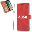 A350 Flat Text Designed Leather Samsung S & Note Cases Cheap