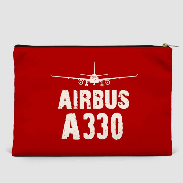 Airbus A330 & Plane Designed Zipper Pouch For Cheap