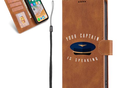 Your Captain Is Speaking Leather Samsung A Cases Sale