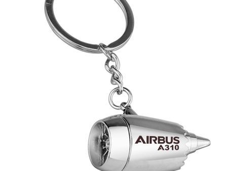 Airbus A310 & Text Designed Airplane Jet Engine Shaped Key Chain For Cheap