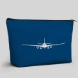 Airbus A330 Silhouette Designed Zipper Pouch For Discount