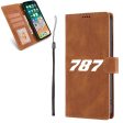 787 Flat Text Leather Samsung A Cases Hot on Sale