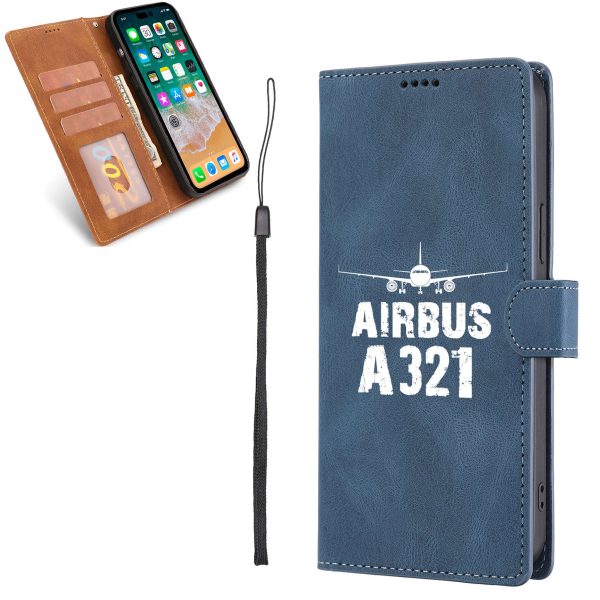 Airbus A321 & Plane Designed Leather Samsung S & Note Cases Supply