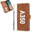 A350 Text Leather Samsung A Cases Online now