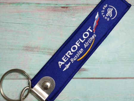 Aeroflot Russian Airlines Designed Key Chains on Sale