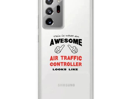 Air Traffic Controller Transparent Silicone Samsung A Cases Hot on Sale