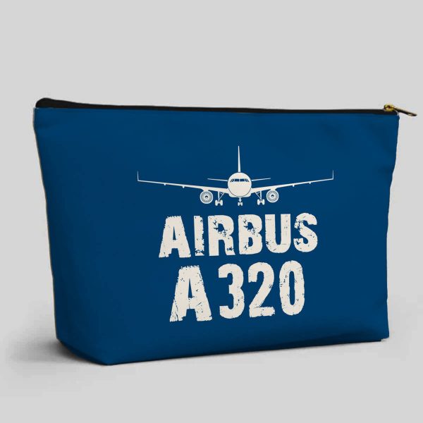 Airbus A320 & Plane Designed Zipper Pouch Discount