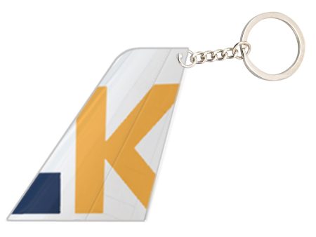 Aero K Airlines Designed Tail Key Chains Online Hot Sale