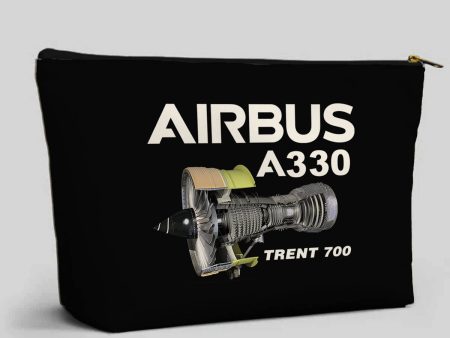 Airbus A330 & Trent 700 Engine Designed Zipper Pouch Sale