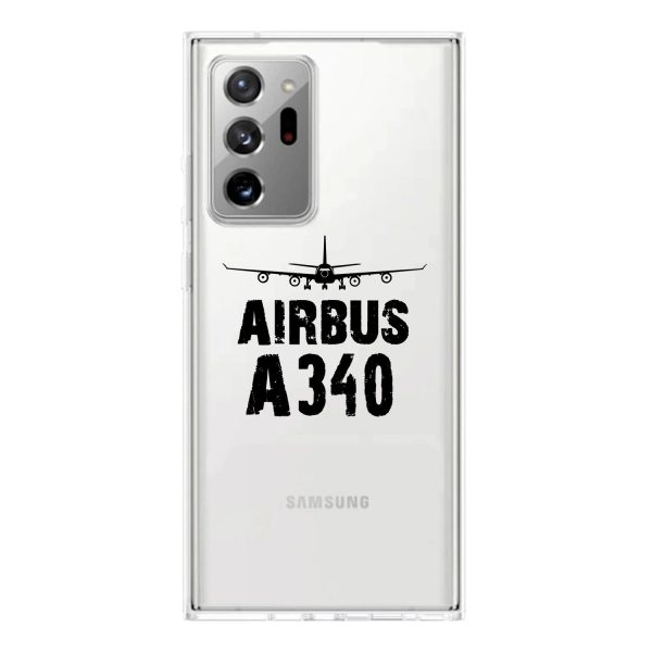 Airbus A340 & Plane Transparent Silicone Samsung A Cases Cheap