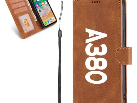 A380 Text Leather Samsung A Cases For Cheap