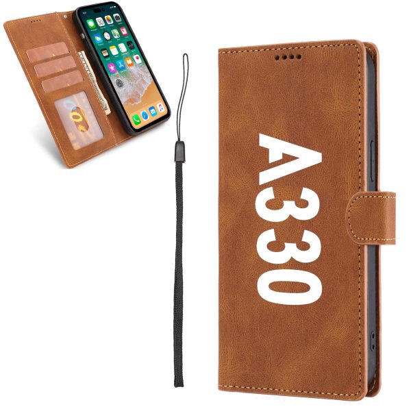 A330 Text Leather Samsung A Cases For Cheap