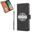 100 Original Aviator Designed Leather Samsung S & Note Cases Online Hot Sale