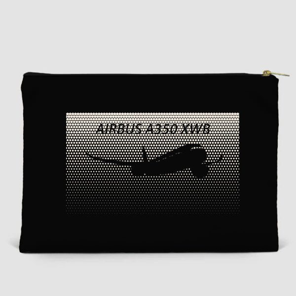 Airbus A350XWB & Dots Designed Zipper Pouch Cheap