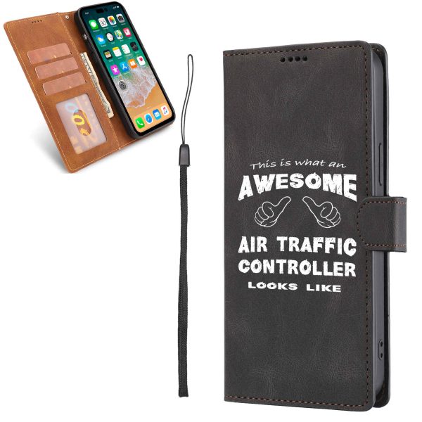 Air Traffic Controller Designed Leather Samsung S & Note Cases Hot on Sale