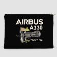 Airbus A330 & Trent 700 Engine Designed Zipper Pouch Sale