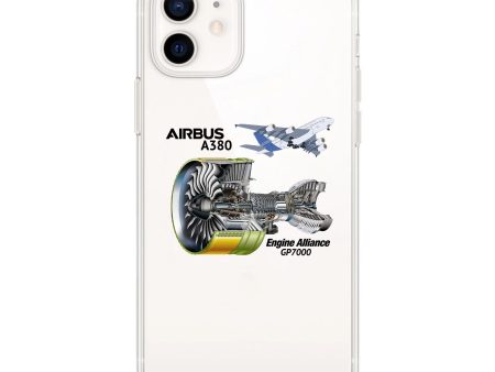 Airbus A380 & GP7000 Engine Designed Transparent Silicone iPhone Cases on Sale