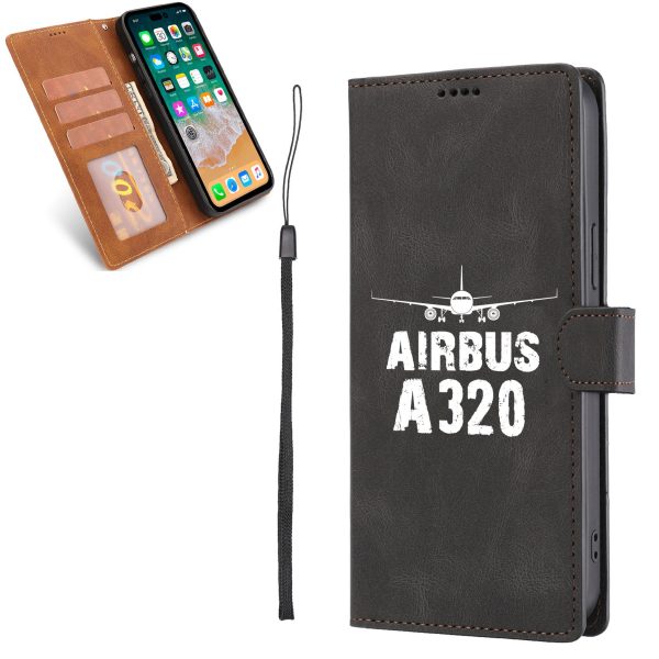 Airbus A320 & Plane Designed Leather Samsung S & Note Cases Fashion