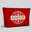 %100 Original Aviator Designed Zipper Pouch Discount