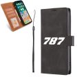 787 Flat Text Leather Samsung A Cases Hot on Sale