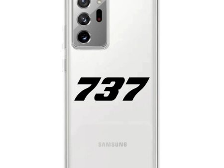 737 Flat Text Transparent Silicone Samsung A Cases Online now