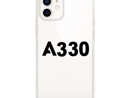 A330 Flat Text Designed Transparent Silicone iPhone Cases For Cheap