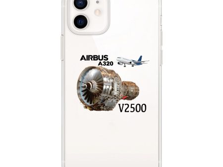 Airbus A320 & V2500 Engine Designed Transparent Silicone iPhone Cases Online now