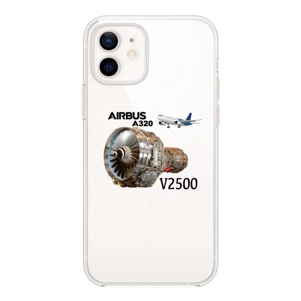 Airbus A320 & V2500 Engine Designed Transparent Silicone iPhone Cases Online now