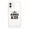 Airbus A320 & Plane Designed Transparent Silicone iPhone Cases Fashion