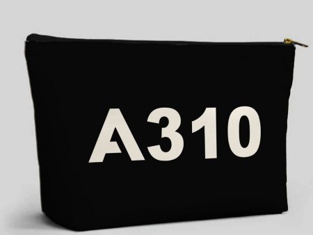 A310 Flat Text Designed Zipper Pouch Hot on Sale