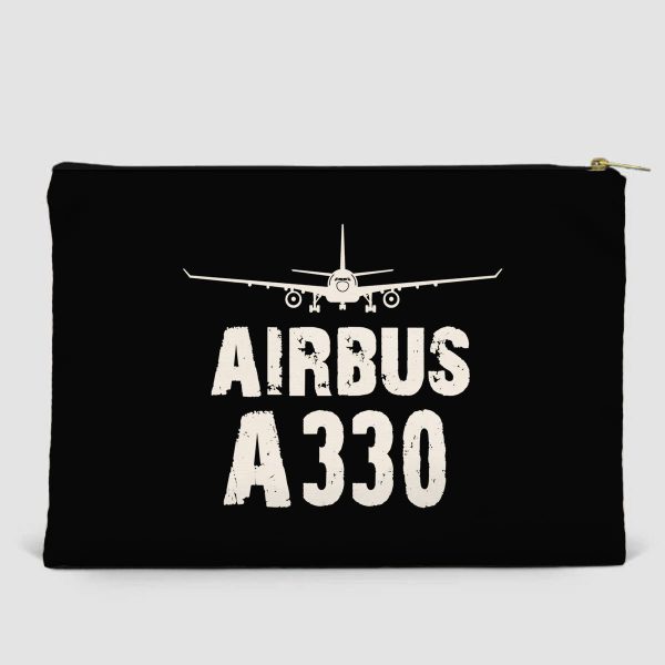 Airbus A330 & Plane Designed Zipper Pouch For Cheap