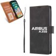 Airbus A350 & Text Designed Leather Samsung S & Note Cases Supply