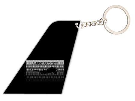 Airbus A350XWB & Dots Designed Tail Key Chains For Discount