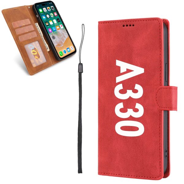 A330 Text Designed Leather iPhone Cases Sale