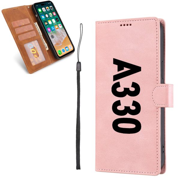 A330 Text Designed Leather iPhone Cases Sale