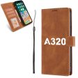 A320 Flat Text Designed Leather Samsung S & Note Cases Online Hot Sale