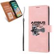 Airbus A350 & Trent Wxb Engine Designed Leather iPhone Cases on Sale