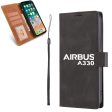 Airbus A330 & Text Leather Samsung A Cases For Sale