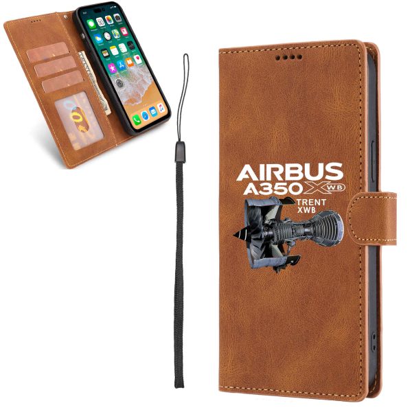 Airbus A350 & Trent Wxb Engine Designed Leather Samsung S & Note Cases Online Sale