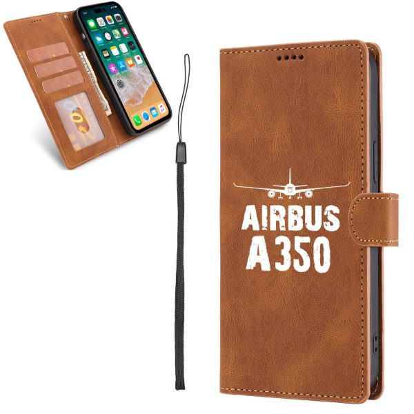 Airbus A350 & Plane Designed Leather iPhone Cases For Sale