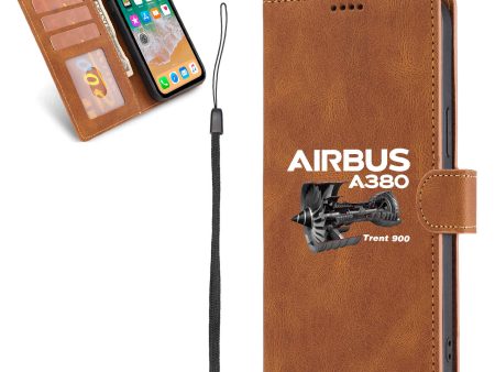 Airbus A380 & Trent 900 Engine Designed Leather Samsung S & Note Cases Sale