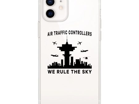 Air Traffic Controllers - We Rule The Sky Designed Transparent Silicone iPhone Cases For Discount