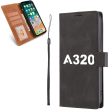 A320 Flat Text Designed Leather iPhone Cases Discount