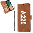 A220 Text Designed Leather Samsung S & Note Cases Discount